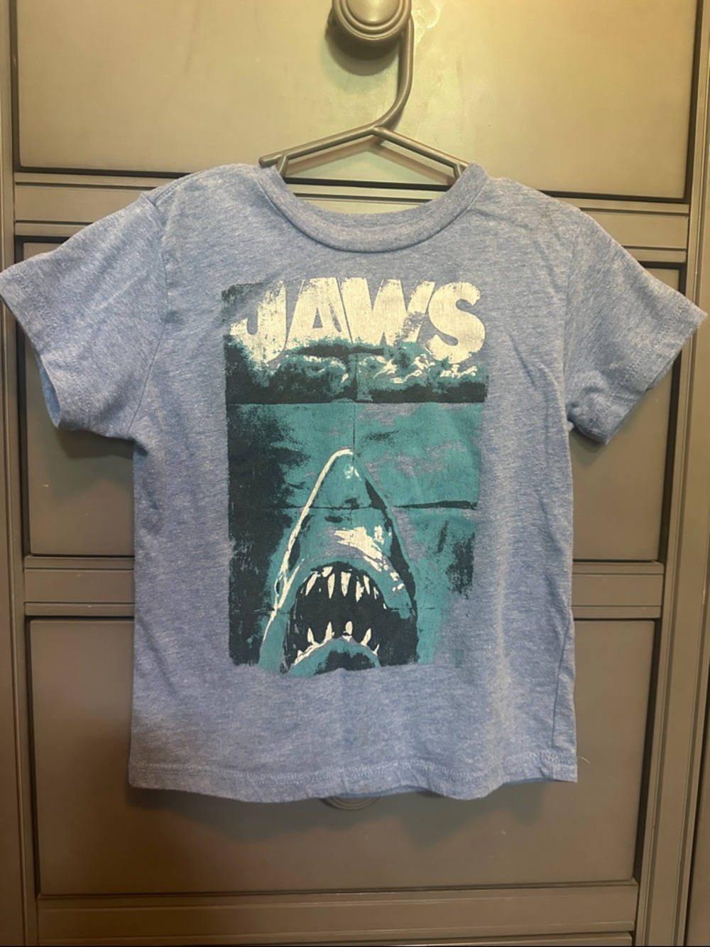 Blue Jaws Graphic Kids Tee